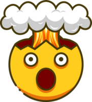 süß Gelb Emoji png