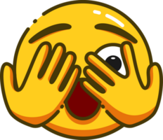 mignonne Jaune emoji png