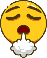 süß Gelb Emoji png