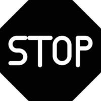stop vector illustration on a background.Premium quality symbols.vector icons for concept and graphic design.