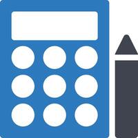 calculator vector illustration on a background.Premium quality symbols.vector icons for concept and graphic design.