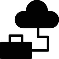 ilustración de vector de nube en un fondo. símbolos de calidad premium. iconos vectoriales para concepto y diseño gráfico.