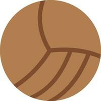 ilustración vectorial de voleibol en un fondo. símbolos de calidad premium. iconos vectoriales para concepto y diseño gráfico. vector