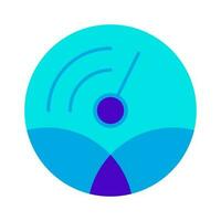 wifi speed meter performance gauge blue icon vector illustration