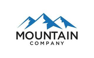 mountain travel emblems logo. Camping outdoor adventure emblems, badges and logo patches. Mountain tourism, hiking vector template