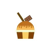 cake flat design vector illustration.