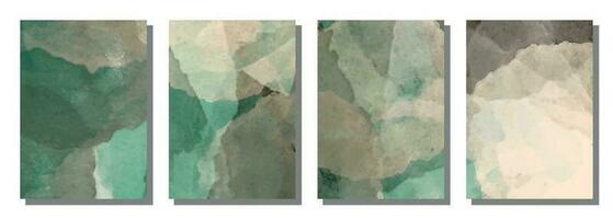 Abstract watercolor brush background. vector