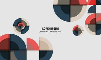 Modern geometric banner background. Abstract background. vector