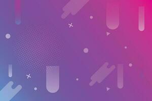Colorful geometric gradient color background. purple and blue gradient vector