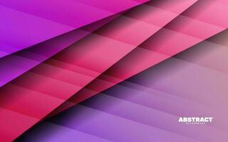 Abstract overlap layer papercut banner background vector