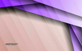 Abstract overlap layer papercut banner background vector