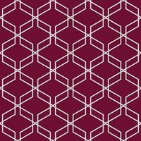 Goal net texture. Seamless soccer ball or football net pattern. Vector background banner. Honeycomb cells hexagon pattern. National colors of Qatar 2022