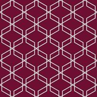 Goal net texture. Seamless soccer ball or football net pattern. Vector background banner. Honeycomb cells hexagon pattern. National colors of Qatar 2022