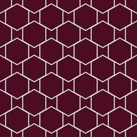 Goal net texture. Seamless soccer ball or football net pattern. Vector background banner. Honeycomb cells hexagon pattern. National colors of Qatar 2022