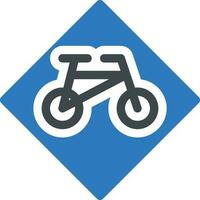 ilustración de vector de bicicleta en un fondo. símbolos de calidad premium. iconos vectoriales para concepto y diseño gráfico.