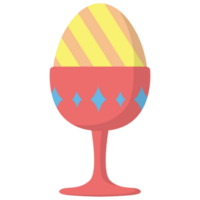 Cup of Easter Egg PNG Illustrations