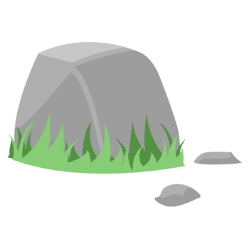 erboso pietra png illustrazioni