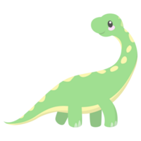 brontosaurus op zoek terug PNG illustraties