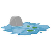 Pond of Water PNG Illustrations