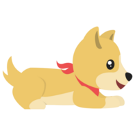 Summer Dog Happy PNG Illustrations