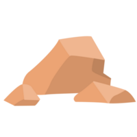 Desert Rock PNG Illustrations