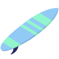 tropisch surfer bord PNG illustraties