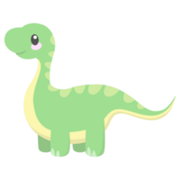 brontosauro Sorridi png illustrazioni