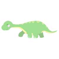 Brontosaurus Happy PNG Illustrations