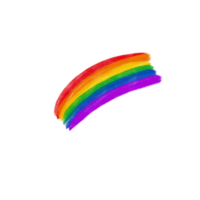 arcobaleno spazzola ictus png