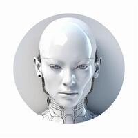 AI round avatar, created with photo