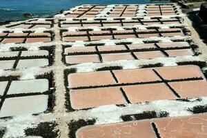 Salt Flats in the Canary Islands photo