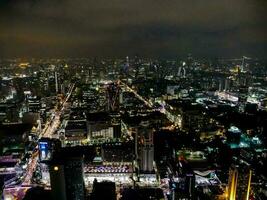 Aerial city view photo