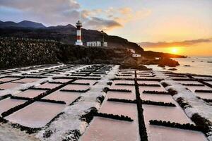 Salt Flats in the Canary Islands photo