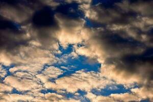 cielo en las nubes foto