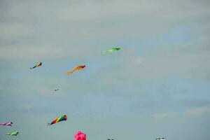 A kite in the sky photo