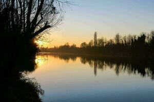 hermosa amanecer ver foto