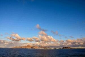 Scenic view of the shore photo