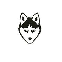 Wolf Head vector icon illustration
