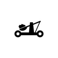 Catapult vector icon illustration