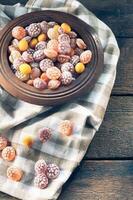 Sweet silk bonbons photo