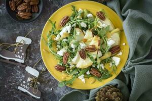 Fresh vegetarian salad photo