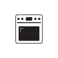 Oven vector icon illustration