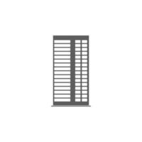 office building vector icon illustration