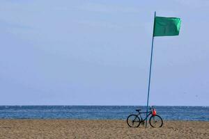 un viaje con el bicicleta foto