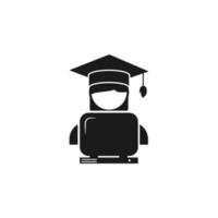 University avatar vector icon illustration