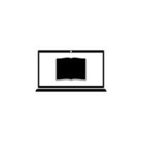 Notebook, open book vector icon illustration