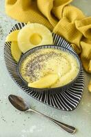 Healthy fruit bowl photo