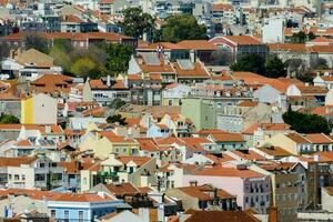 Buildings in the city photo