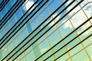 Windows on the building photo