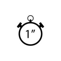 Stopwatch vector icon illustration